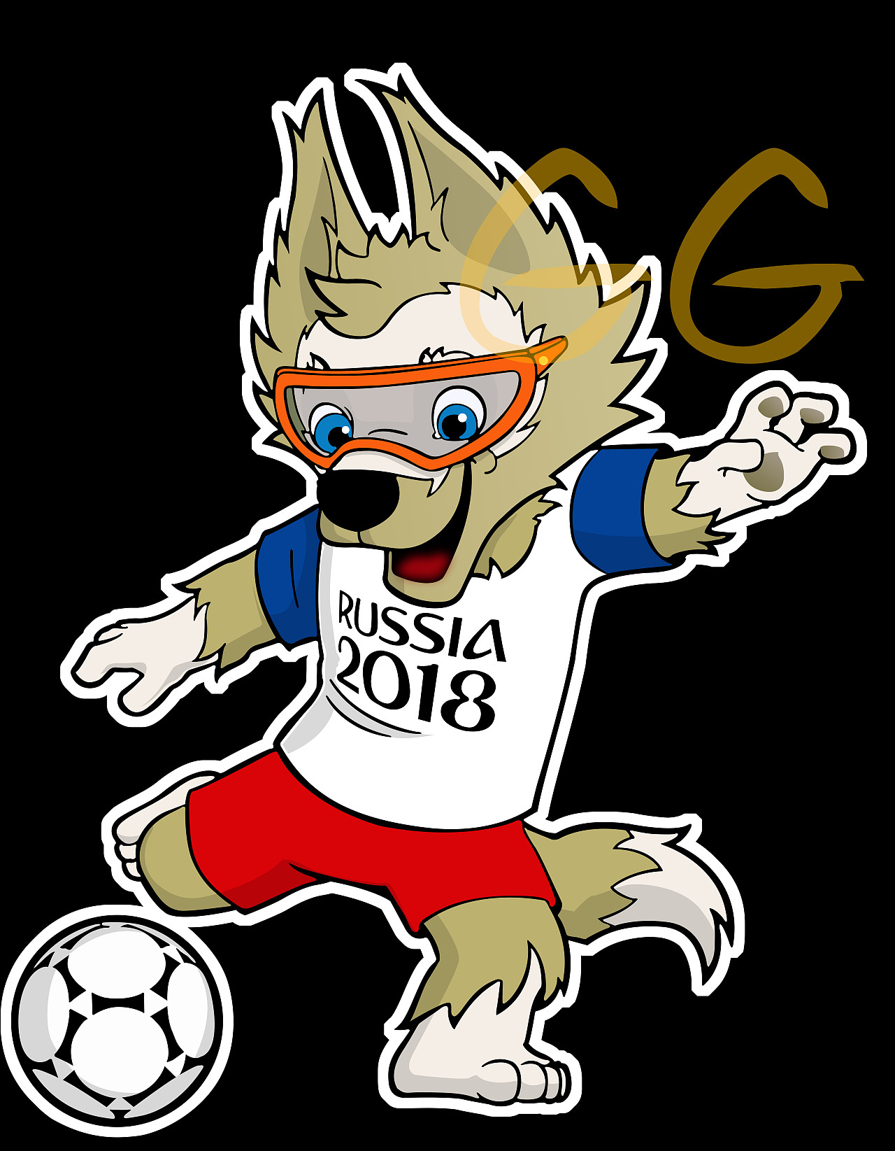 2018世界杯吉祥物扎比瓦卡