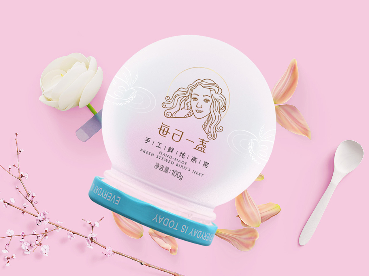 每日一盏 鲜炖燕窝（图ZMTY0NjY0Mzgw） - 包装 - 站酷设计师BJ独角鲸原创素材 - 站酷ZCOOL