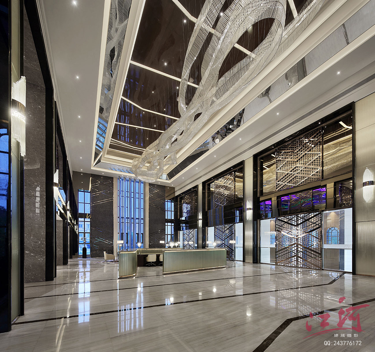 东莞环岗湖海逸豪庭会所|会所拍摄|江河摄影