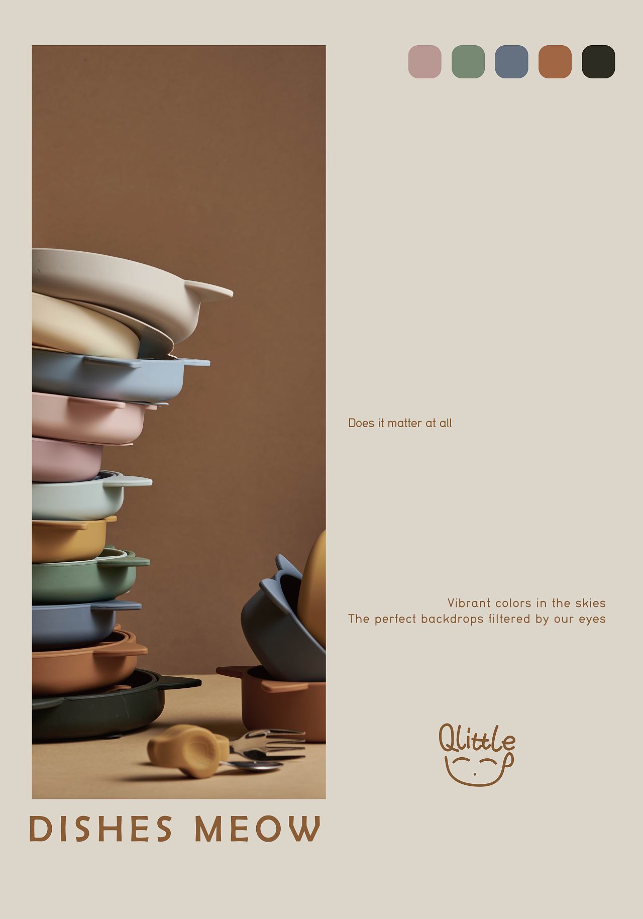 [Qlittle儿童餐盘--假如，一直活在童年里]（图ZMjkxMDE5NDY0） - 产品摄影 - 站酷设计师瞌睡蜜蜂原创素材 - 站酷ZCOOL