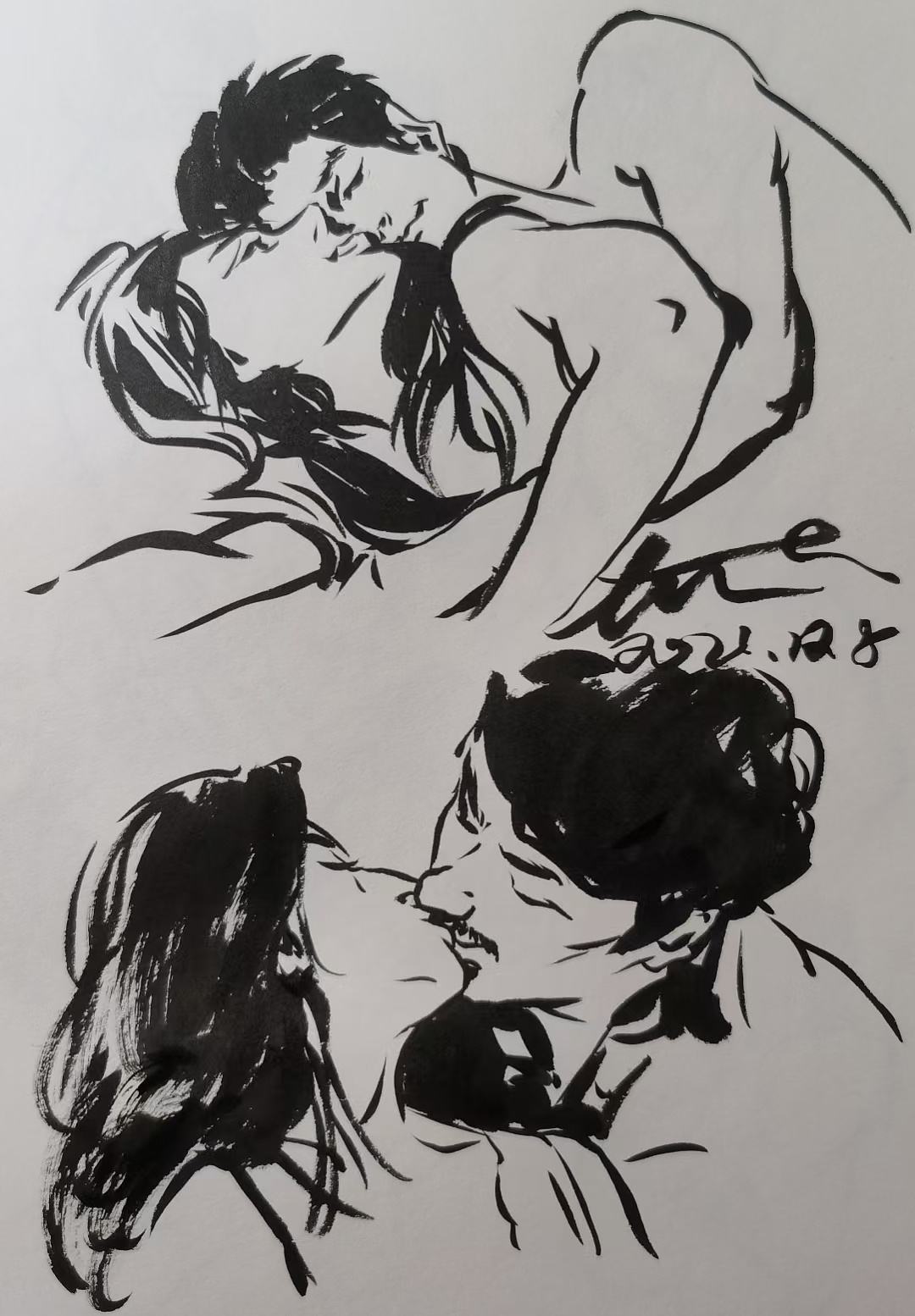 近日速写（图ZMjgxNDkwNTM2） - 绘画 - 站酷设计师张晓睿原创素材 - 站酷ZCOOL