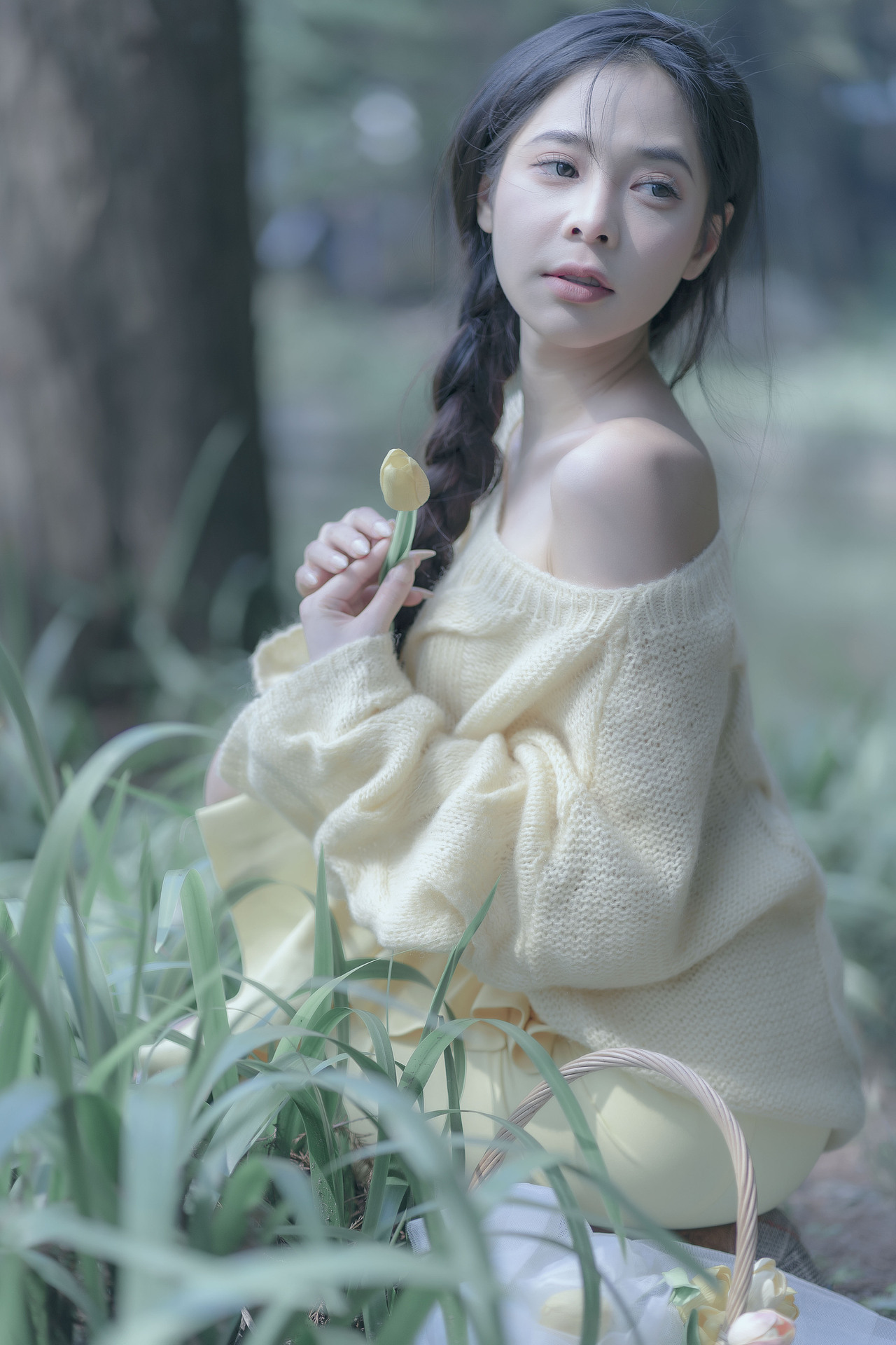 树林发现可爱精灵