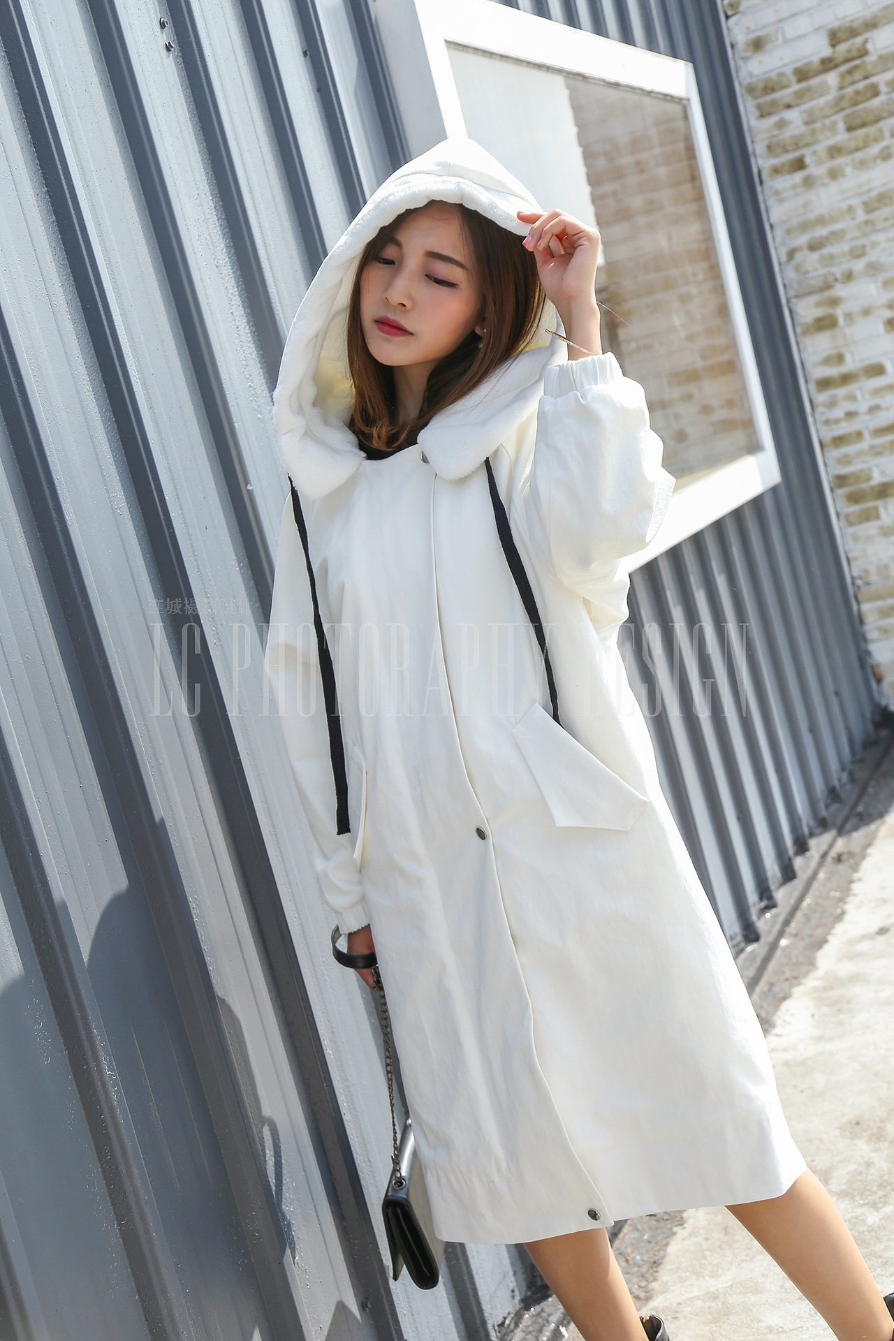 风衣拍摄 淘宝天猫实景商业拍摄