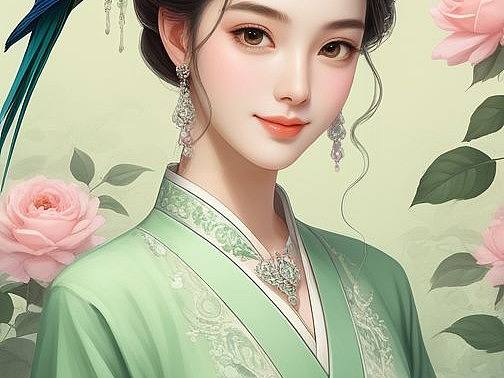 古风人物插画