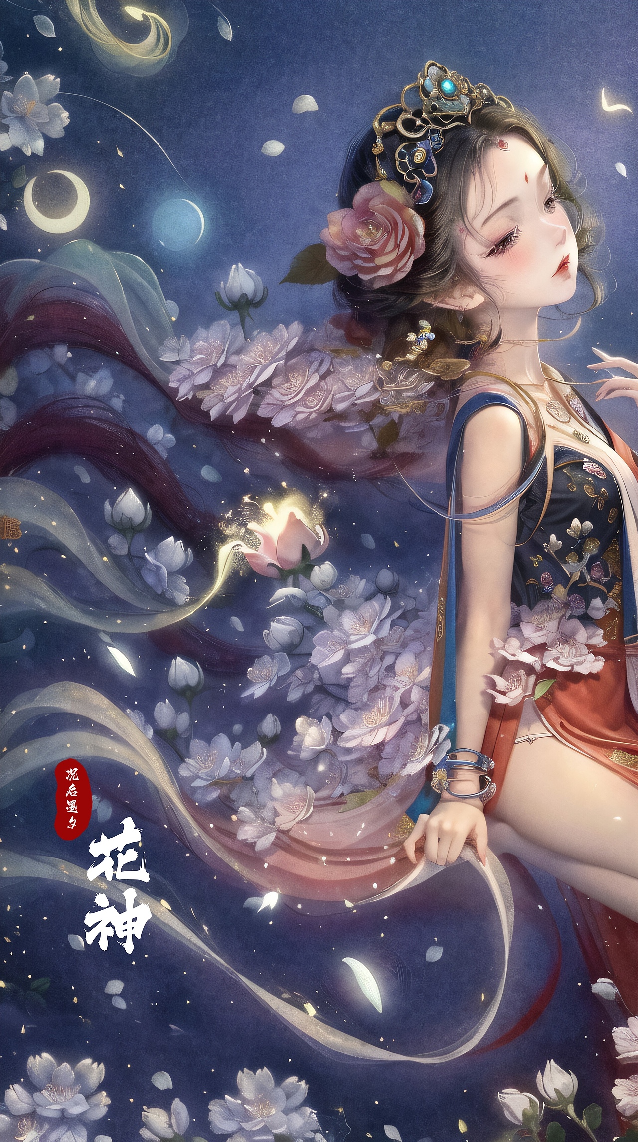 AI绘画 SD(花神)