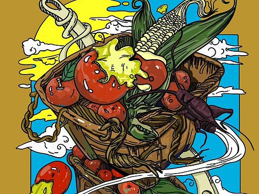 西紅柿（個(gè)人主頁-ZNTI4NjA1NDg=） - 創(chuàng)作習(xí)作 - 站酷設(shè)計(jì)師我是李大叔原創(chuàng)素材 - 站酷ZCOOL