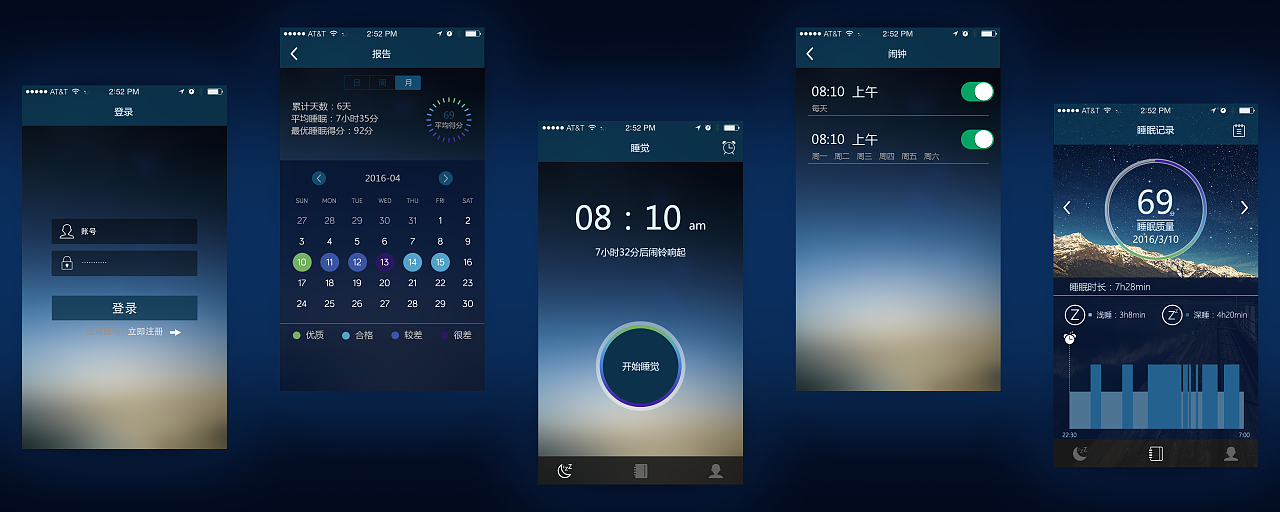 记录睡眠数据的app,ip5s尺寸