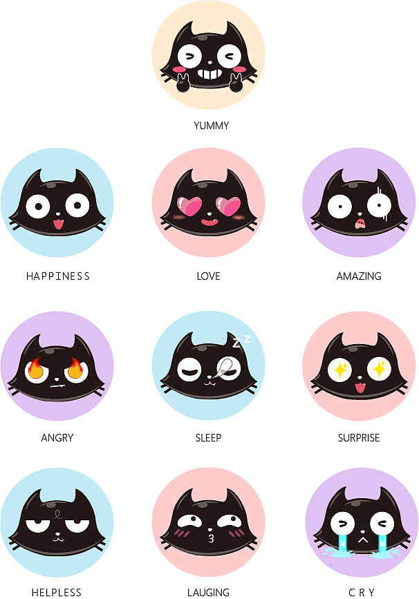 吉祥物设计，小嘿（图ZNjQ0MjE0NjQ=） - IP形象 - 站酷设计师_什壹_原创素材 - 站酷ZCOOL