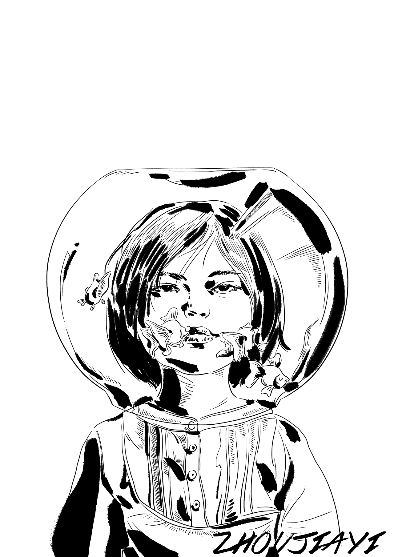 人物练习（图ZMTc3MjkxMjg4） - 创作习作 - 站酷设计师___ZhouJiayii原创素材 - 站酷ZCOOL