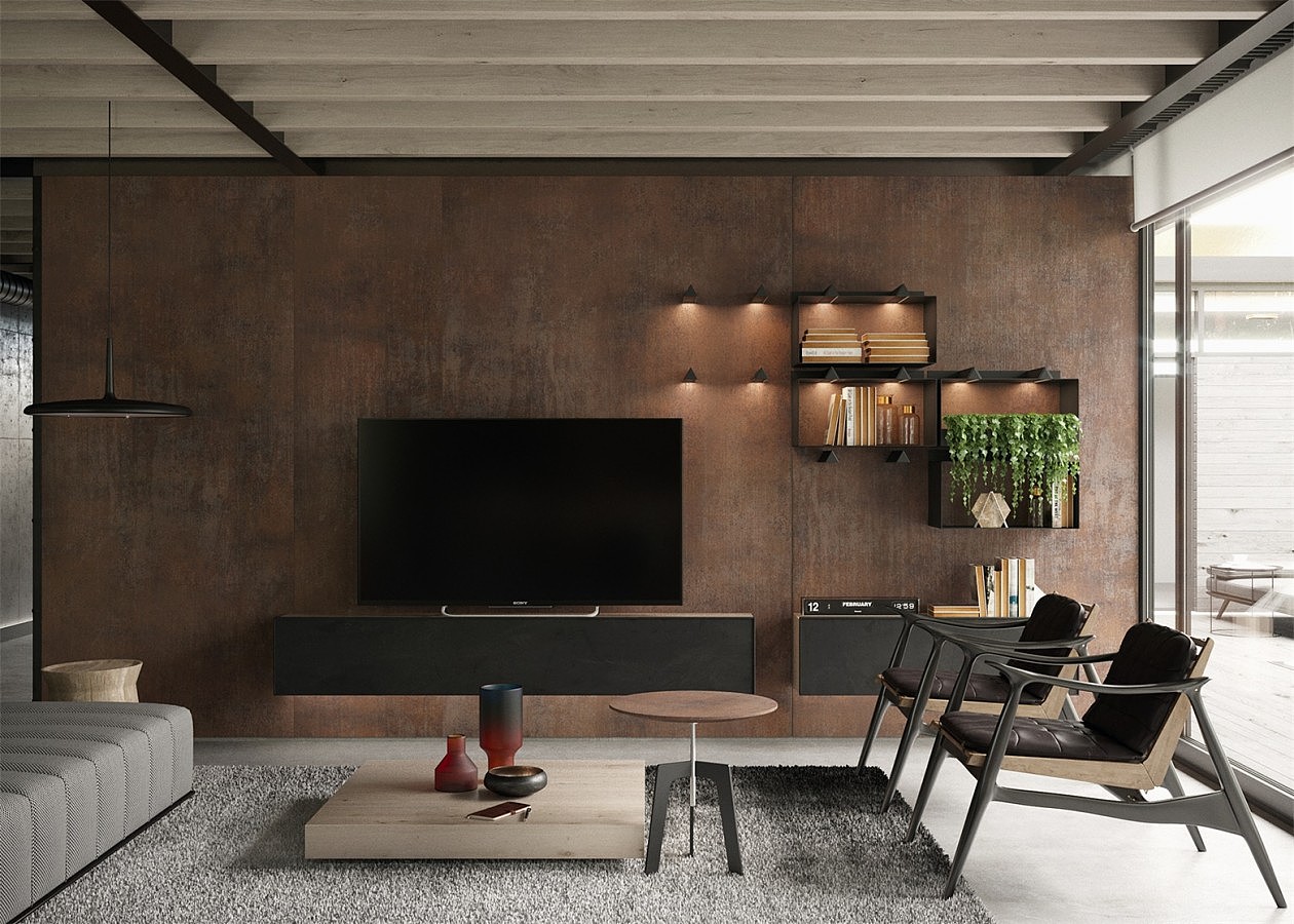 110平 简约工业风