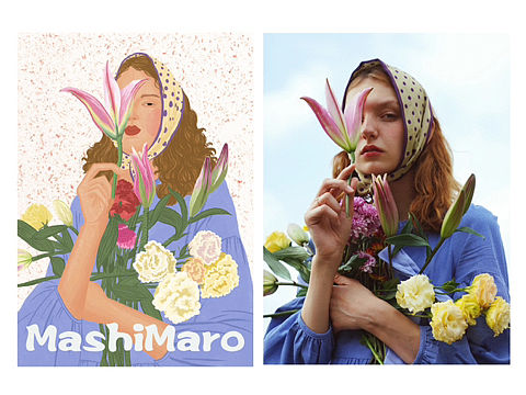 看图画画//人物插画