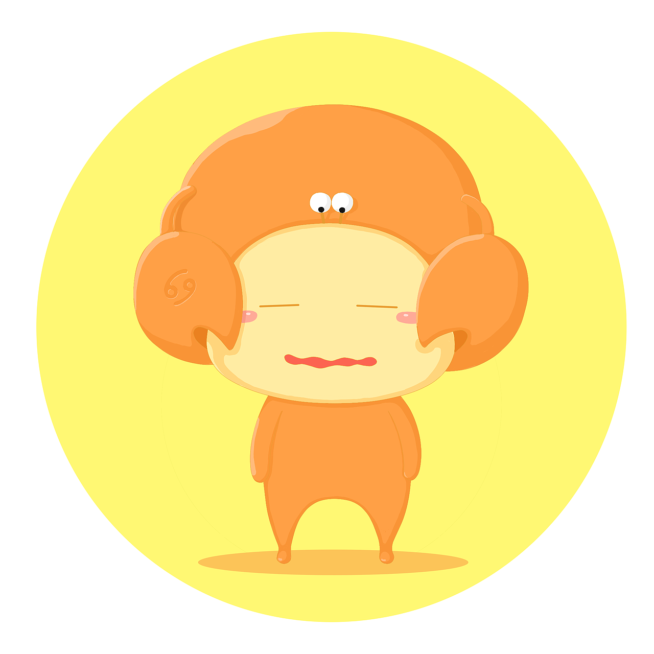 呆萌12星座（图ZMjU1NzIxNDQ=） - 商业插画 - 站酷设计师罐头TIN原创素材 - 站酷ZCOOL