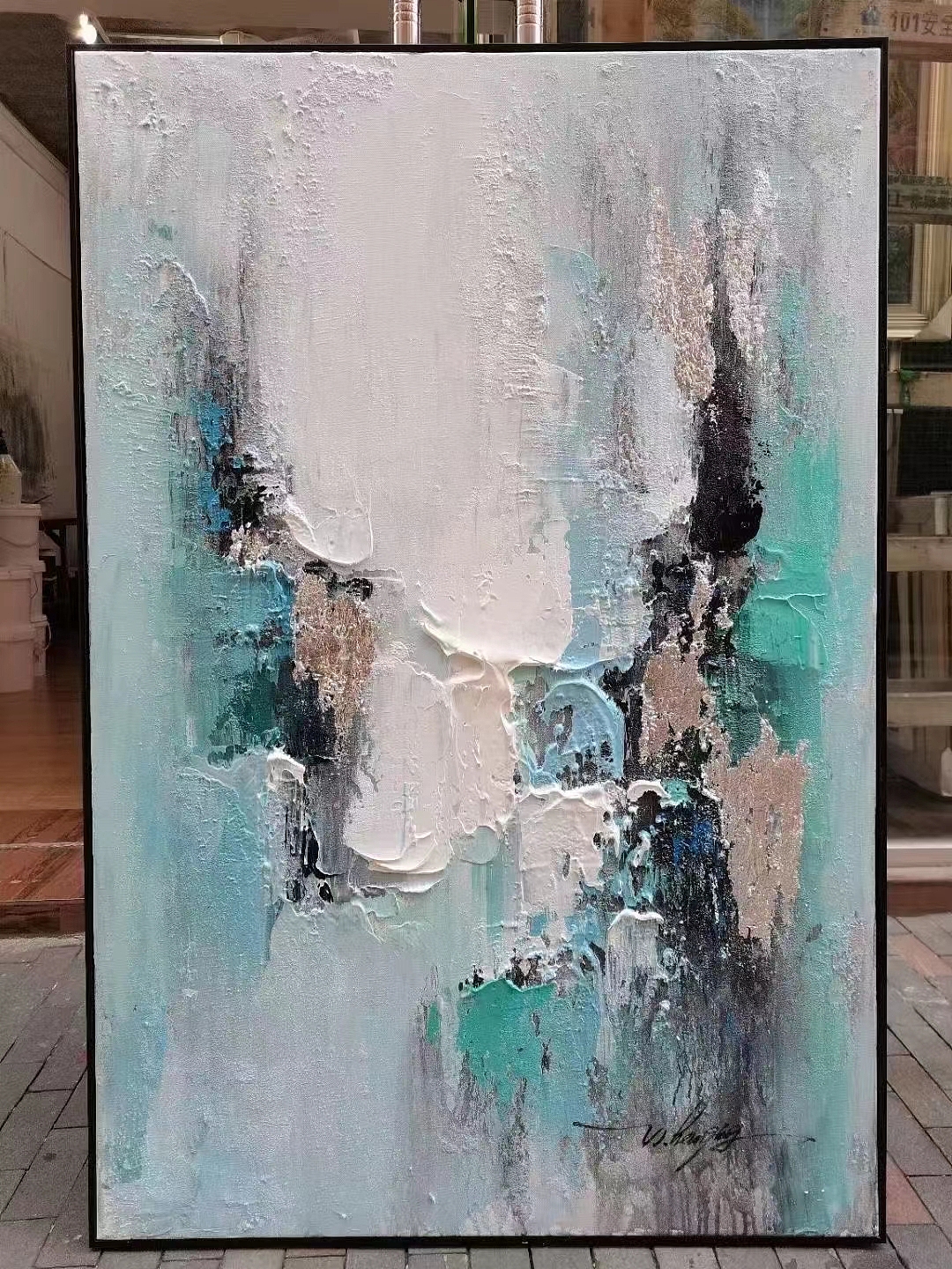 软装配画（图ZMjQ2NDU2MjQw） - 工艺品设计 - 站酷设计师艺绘软装配画工厂原创素材 - 站酷ZCOOL