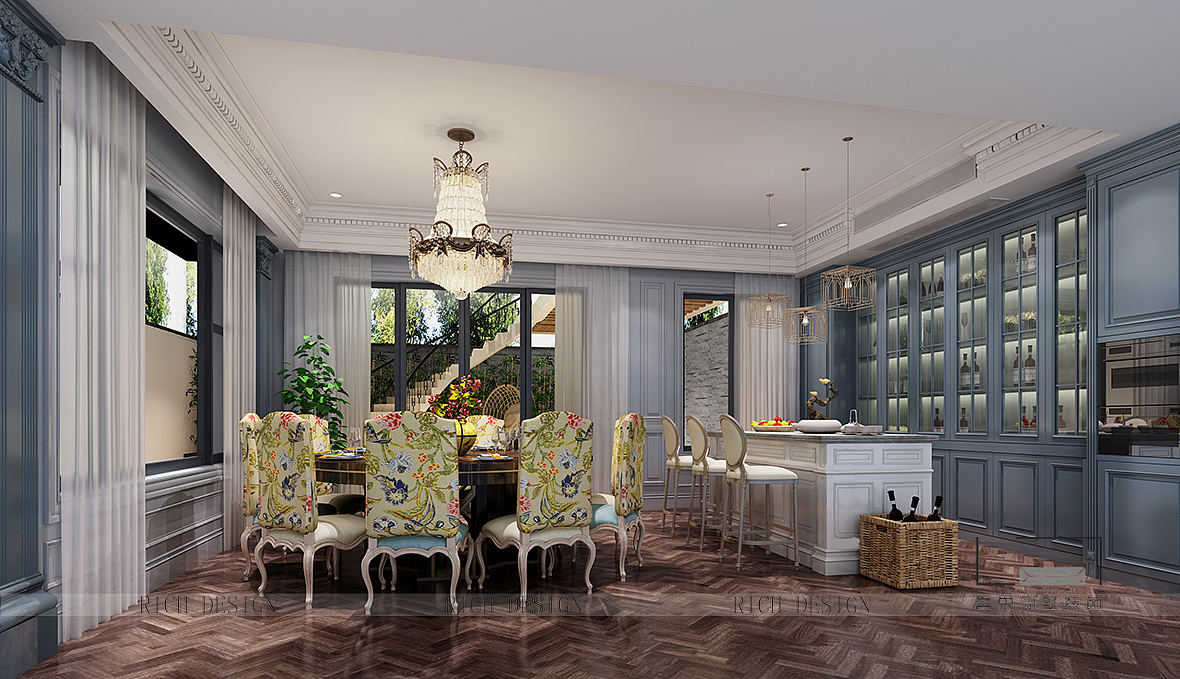 超宝九号别墅混搭风格