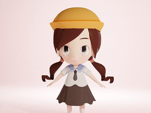 blender人物练习（个人主页-ZNDc5MTU5ODQ=） - 动画/影视 - 站酷设计师ritajin622原创素材 - 站酷ZCOOL