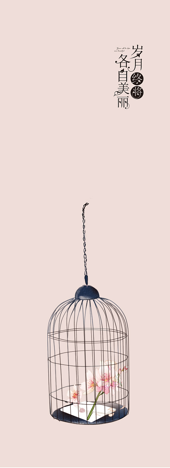 岁月终将各自美丽 赠品