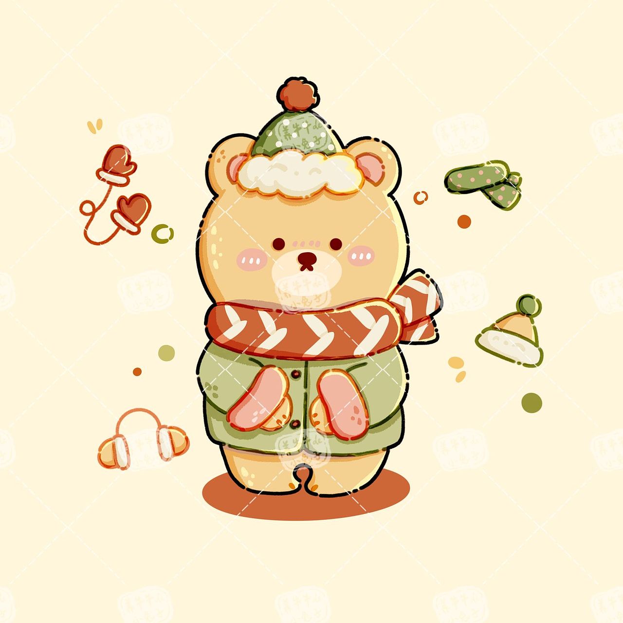 原创插画|新年儿童插画