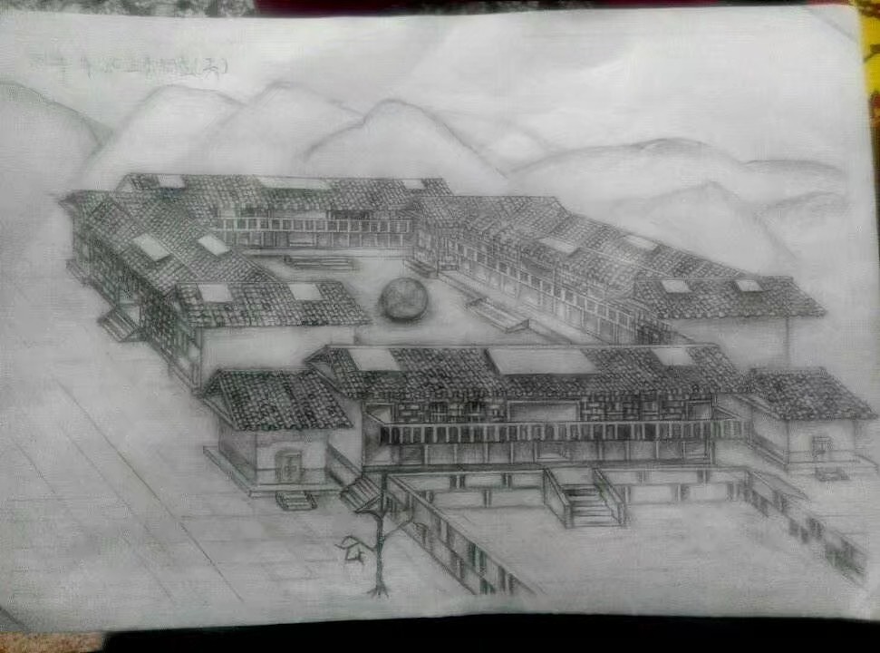 钢钢笔画(建筑集集合（图ZMTEwMzE0MDEy） - 绘画 - 站酷设计师小天手绘原创素材 - 站酷ZCOOL