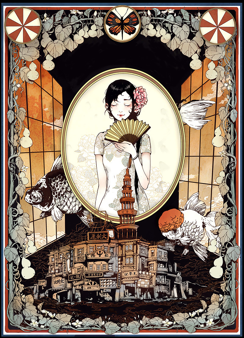 小说《时间海1》连载插图|插画|商业插画|九千坊