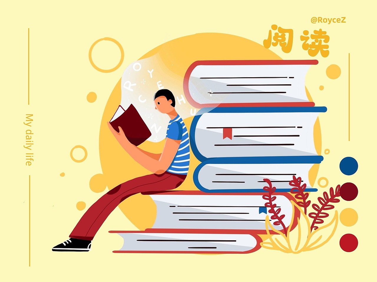 原创插画|日常的镜头