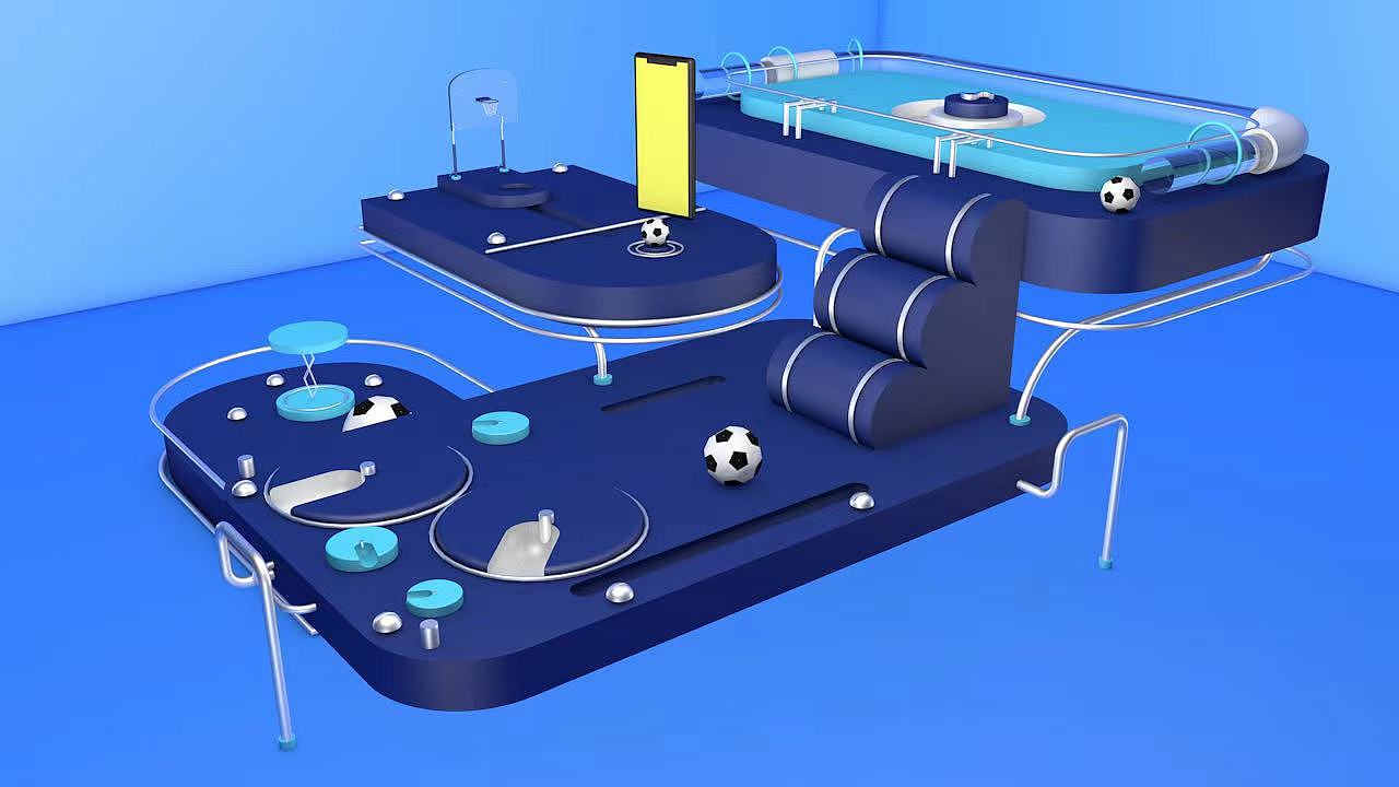 C4D小场景建模练习