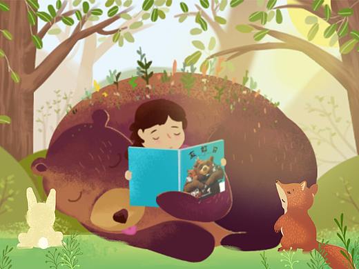 童话森林（个人主页-ZMjg4Mzk2NDg=） - 商业插画 - 站酷设计师IronWang原创素材 - 站酷ZCOOL