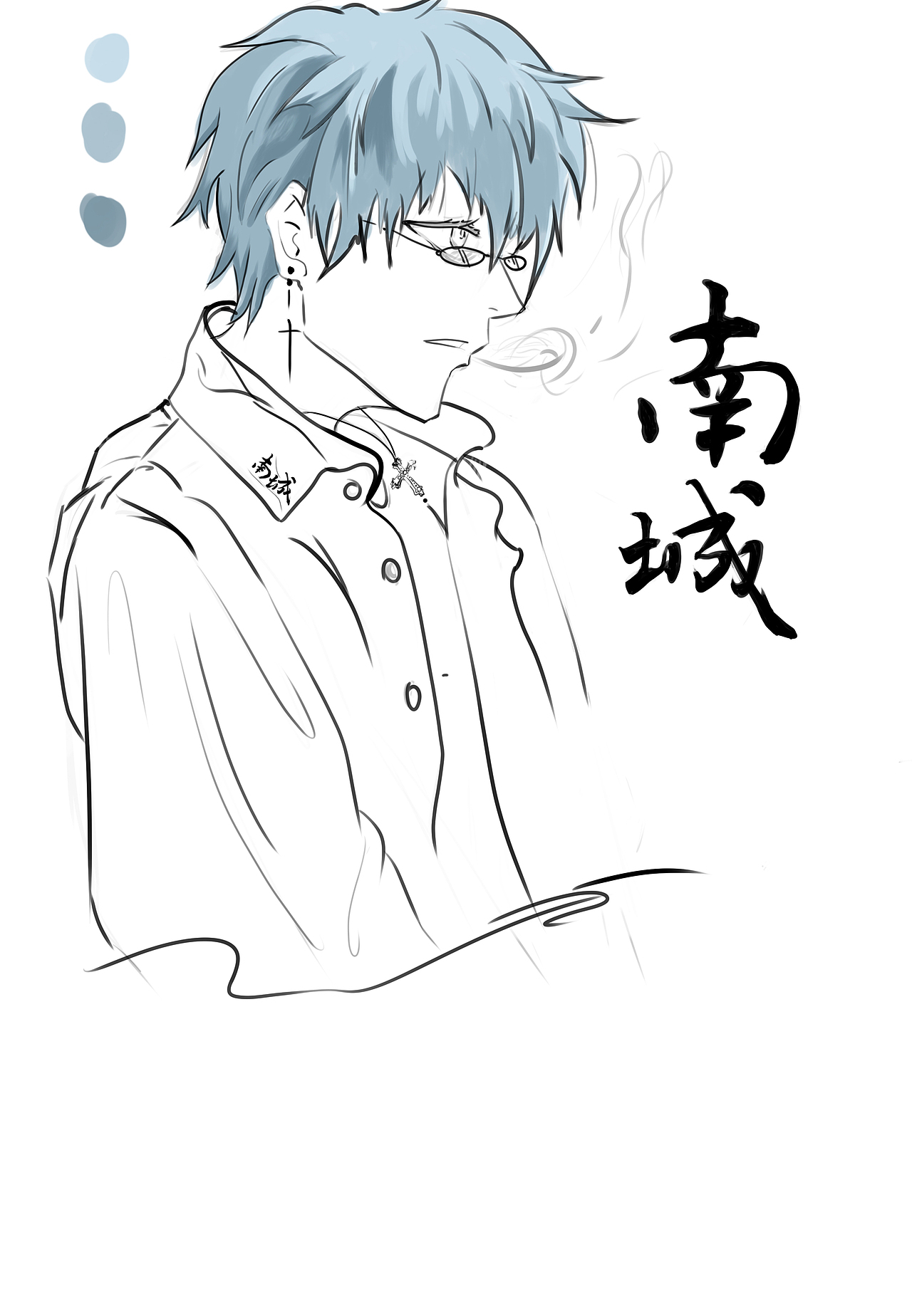 男生头像画法步骤求其就放在这