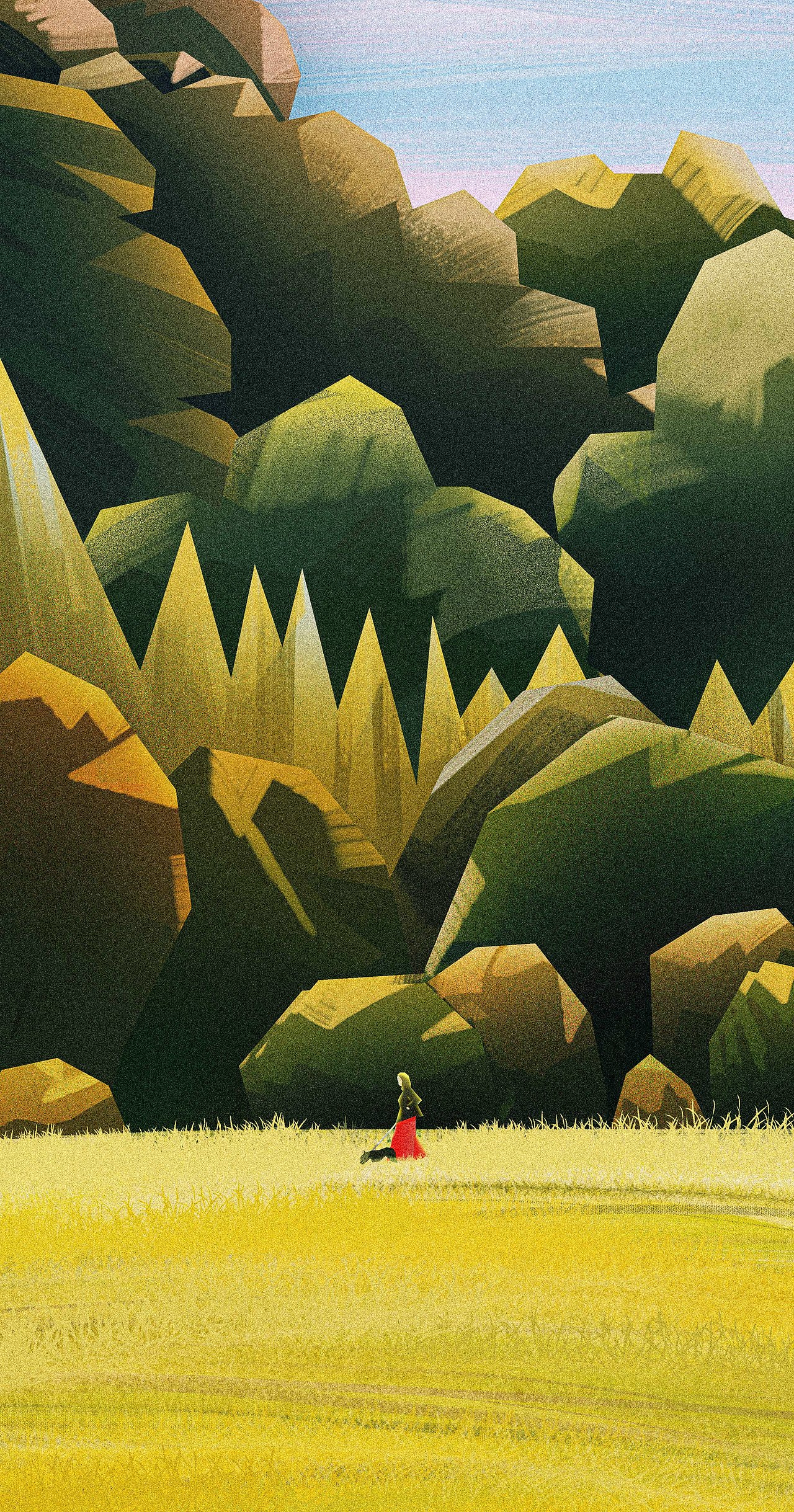 【插画】风景速涂/banner