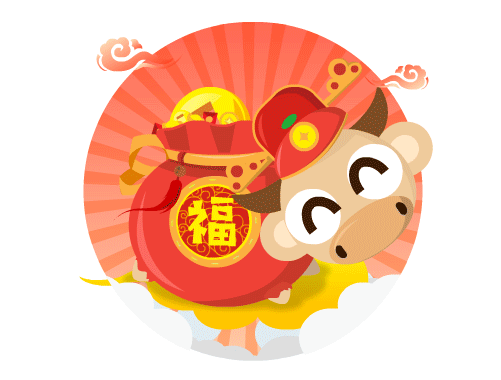 2021牛转乾坤 | 牛年卡通设计（图ZMjQxMjI1MjMy） - IP形象 - 站酷设计师风语storm原创素材 - 站酷ZCOOL