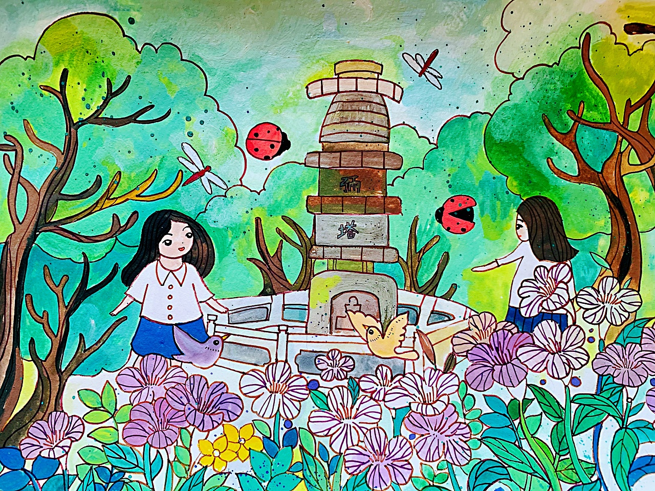 圭峰山|插画|概念设定|插画师陈紫筠 - 原创作品 - 站酷 (zcool)