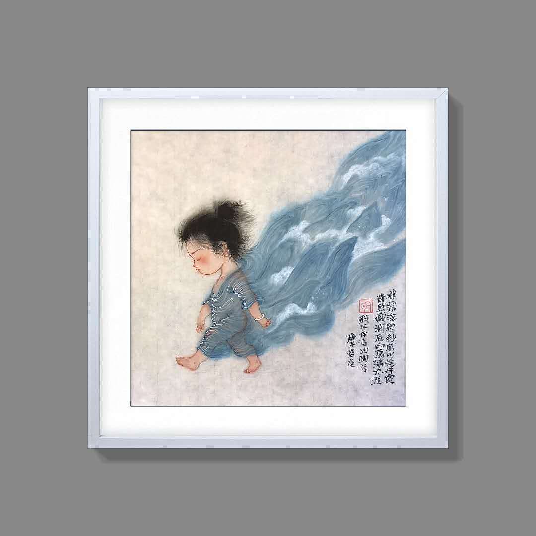 明子的水墨奇幻世界——《风信子系列》2,海量慎点。(图ZMjc3NTQzMDcy) - 绘画 - 站酷设计师明子水墨奇幻世界原创素材 - 站酷ZCOOL