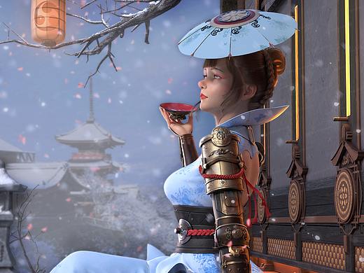 模型班线下17期学员张毅作业-高级角色