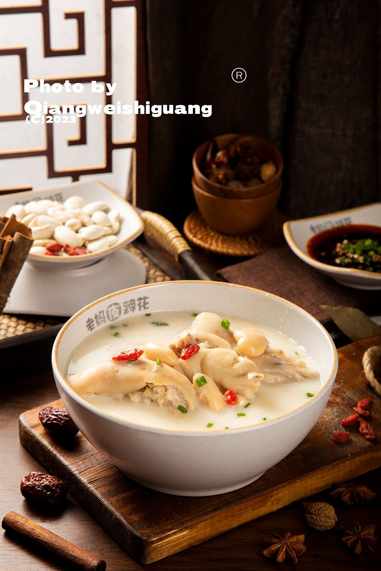 蹄花汤拍摄（图ZMzUyMjk0NTEy） - 美食摄影 - 站酷设计师蔷薇食光原创素材 - 站酷ZCOOL