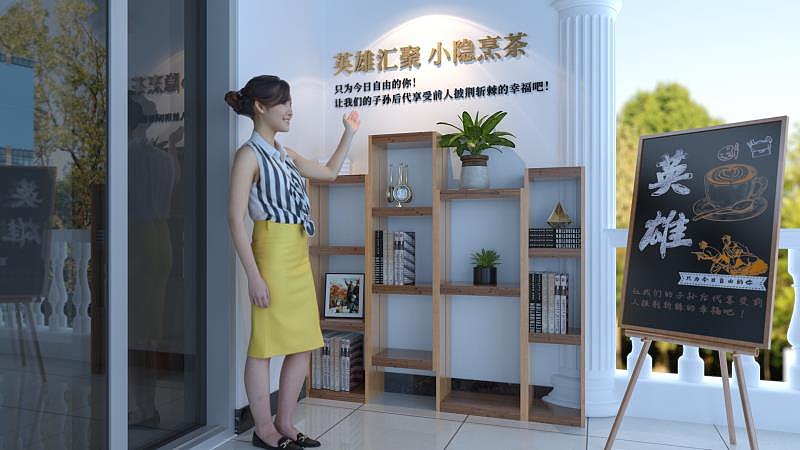 开慧镇新时代文明实践所展厅设计（图ZMTkzMTAzNzIw） - 展陈设计 - 站酷设计师湖南壹思创意设计原创素材 - 站酷ZCOOL
