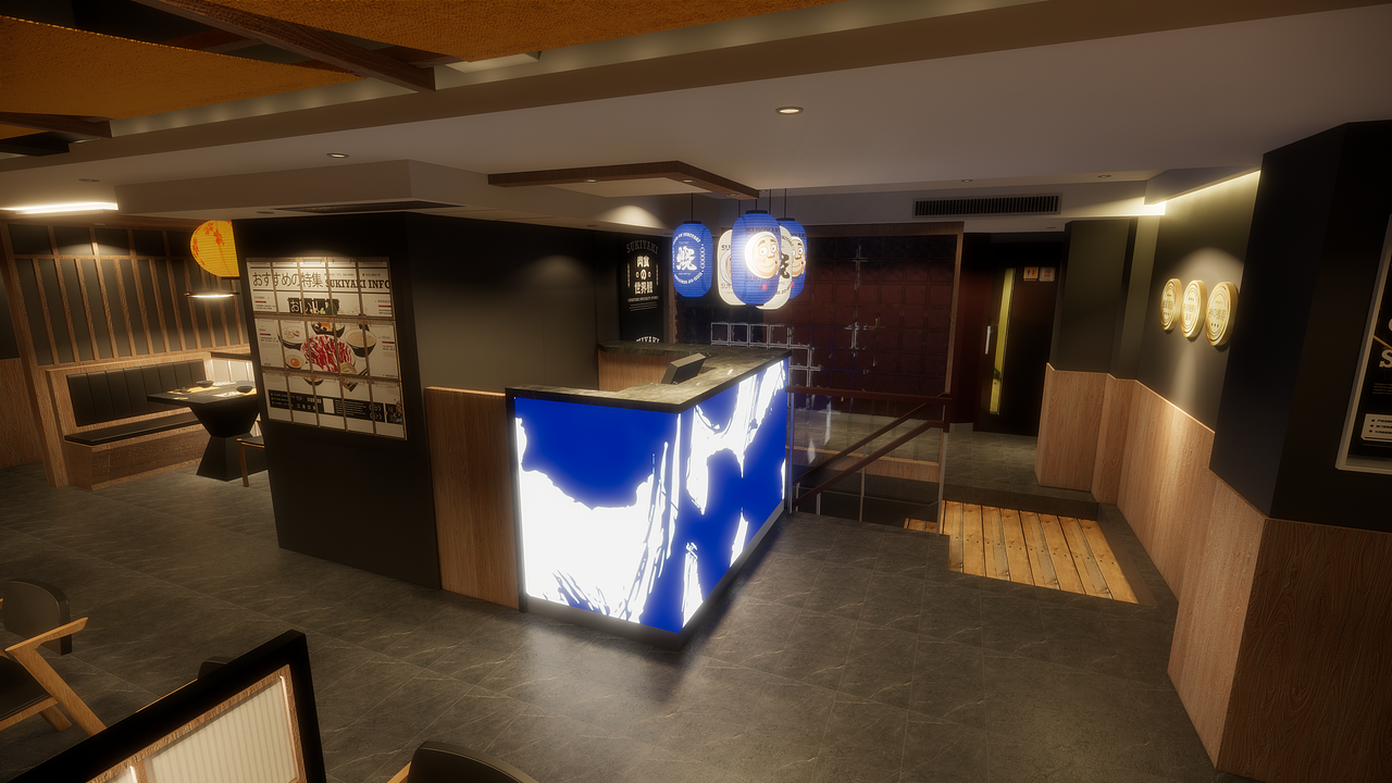 今崎烧-惠福路店（图ZMjkyOTMzMTYw） - 酒店餐饮设计 - 站酷设计师RamonDMaster原创素材 - 站酷ZCOOL