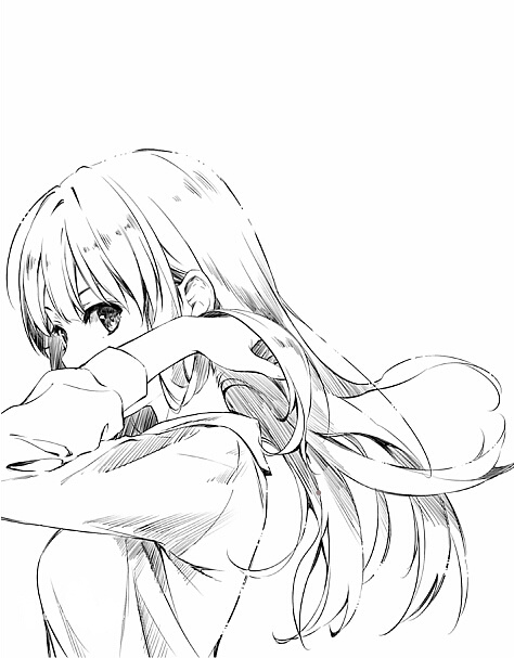 霞之丘诗羽临摹练习