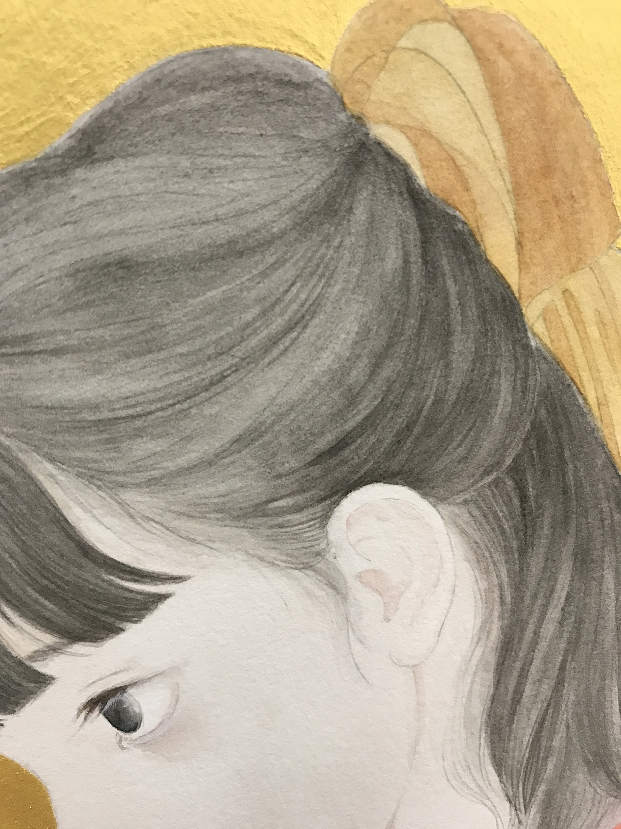 水彩人物 临摹哦