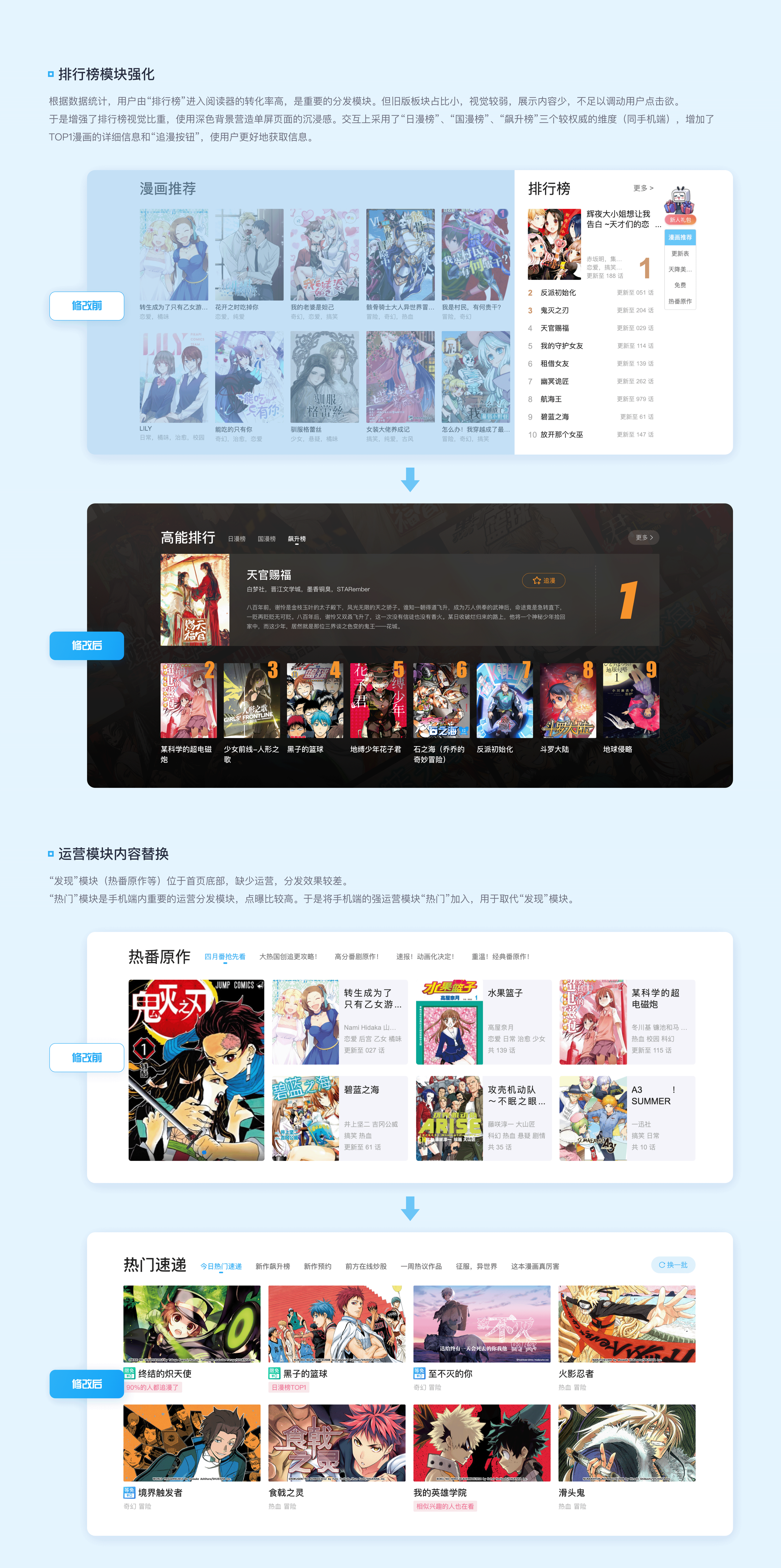 bilibili漫画web改版总结（图ZMjI0ODA3NzEy） - 企业官网 - 站酷设计师哔哩哔哩漫画原创素材 - 站酷ZCOOL