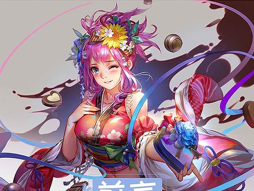 萌系少女半身像绘制教程
