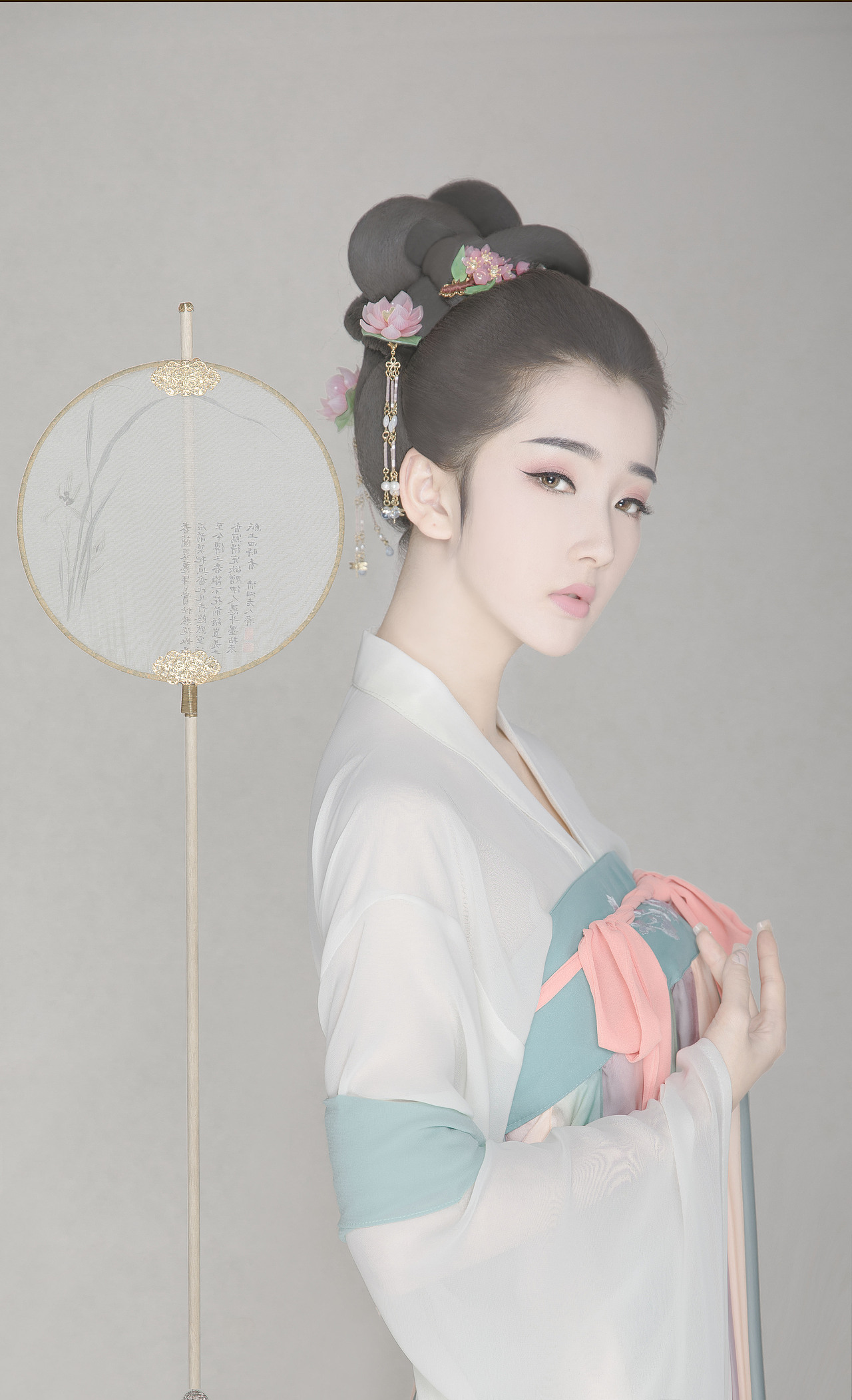 图解工笔画流程（图ZMTA5NDE3Nzcy） - 人像摄影 - 站酷设计师麦子的繁花如素原创素材 - 站酷ZCOOL
