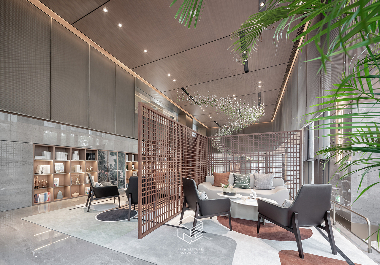 售楼部空间分享|石家庄华远.昆仑赋售楼部