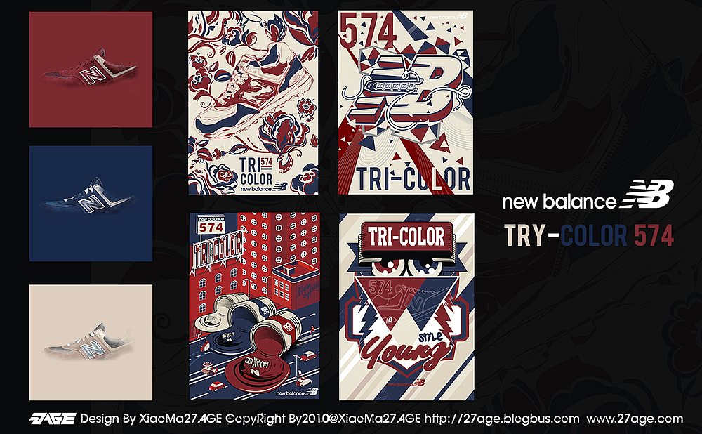 574 TRI COLOR（图ZMTMxNTA5NzI=） - 海报 - 站酷设计师27AGE原创素材 - 站酷ZCOOL