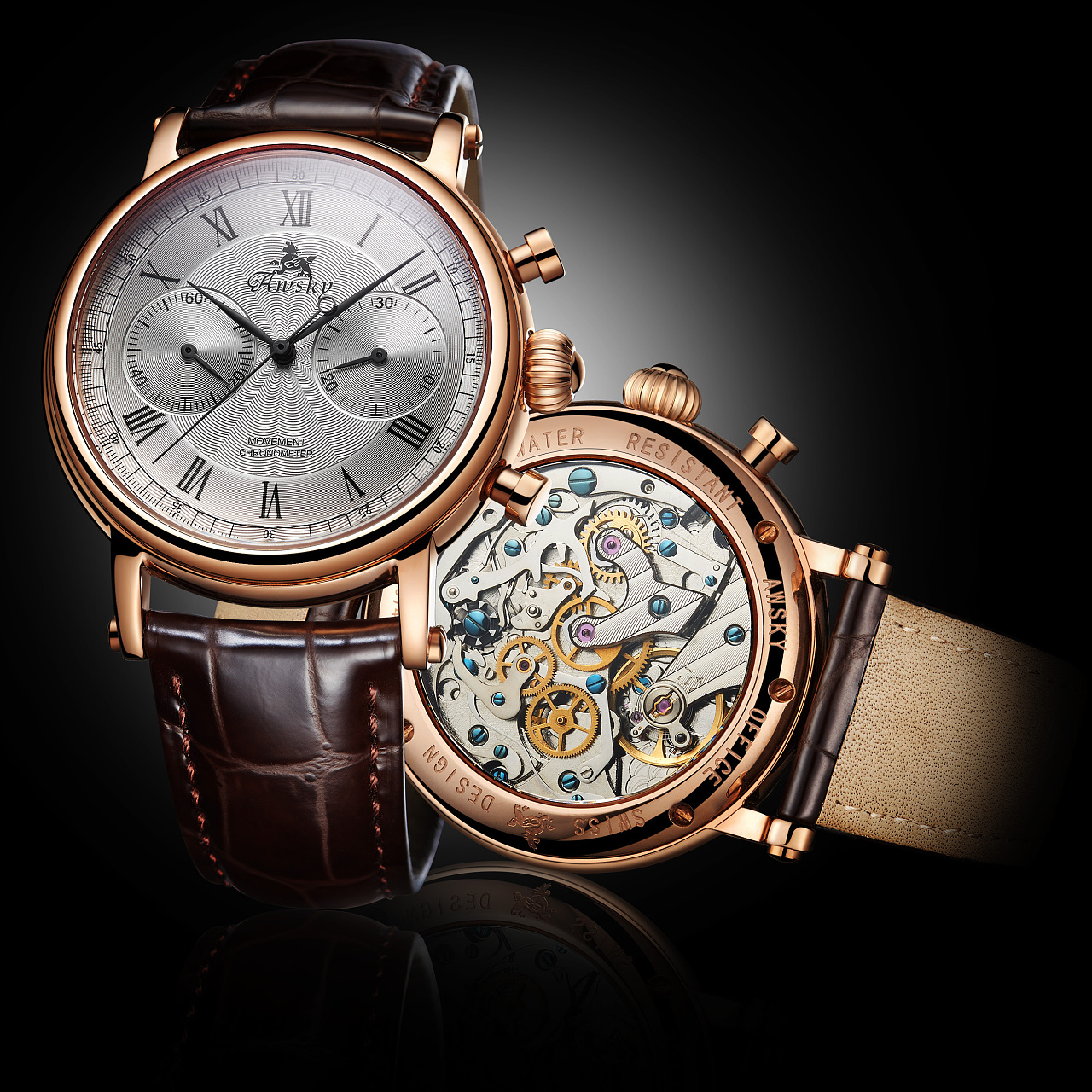 奥威时手表产品广告拍摄