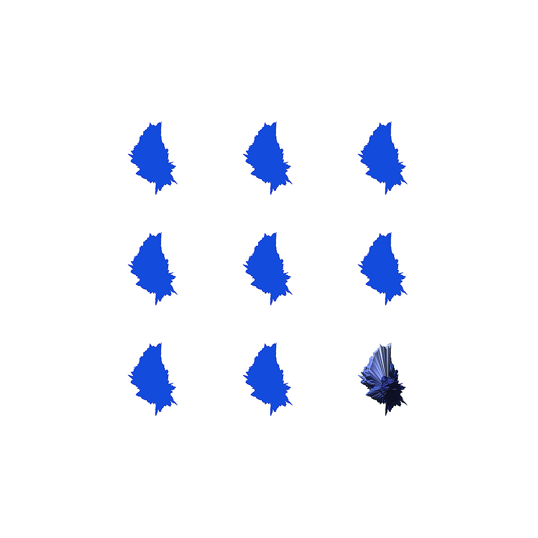 C.U 六 : 矛盾体与蓝色 | Paradox and Blue（图ZMTQzMzUzNTUy） - 绘画 - 站酷设计师肠子实验室原创素材 - 站酷ZCOOL