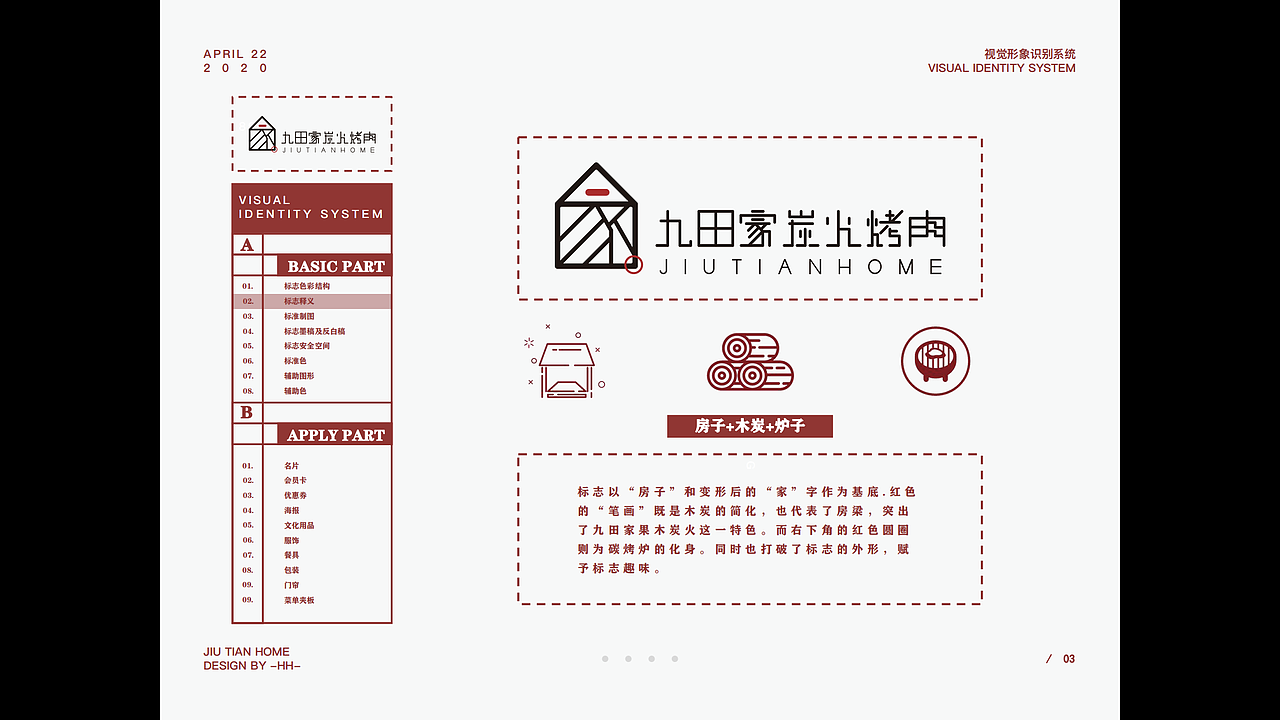 九田家果木烤肉品牌形象设计