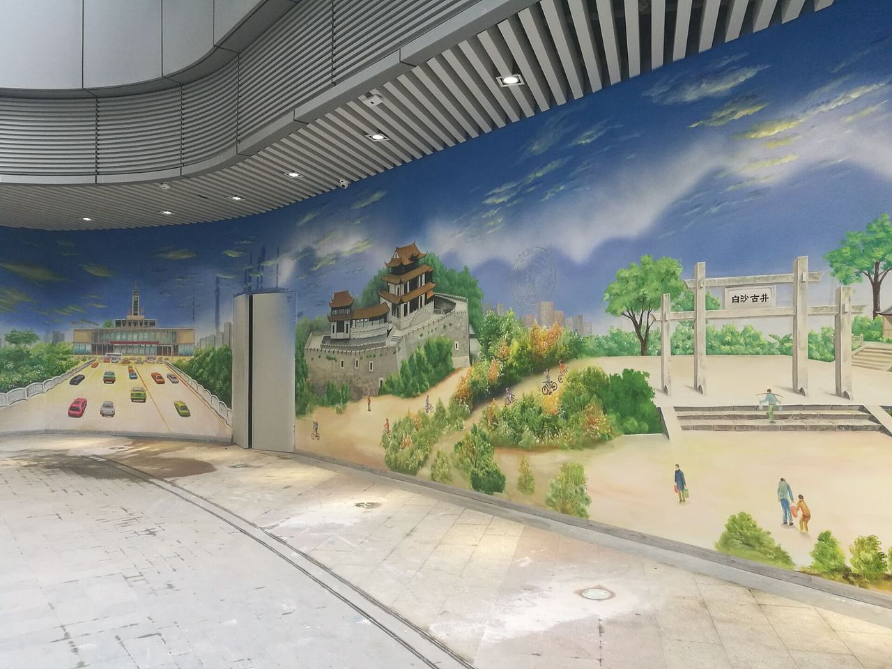 富兴老长沙街景墙绘（图ZOTU2NjE1MDA=） - 商业插画 - 站酷设计师乐彩艺术派墙绘原创素材 - 站酷ZCOOL