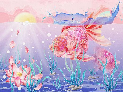 沉鱼落花