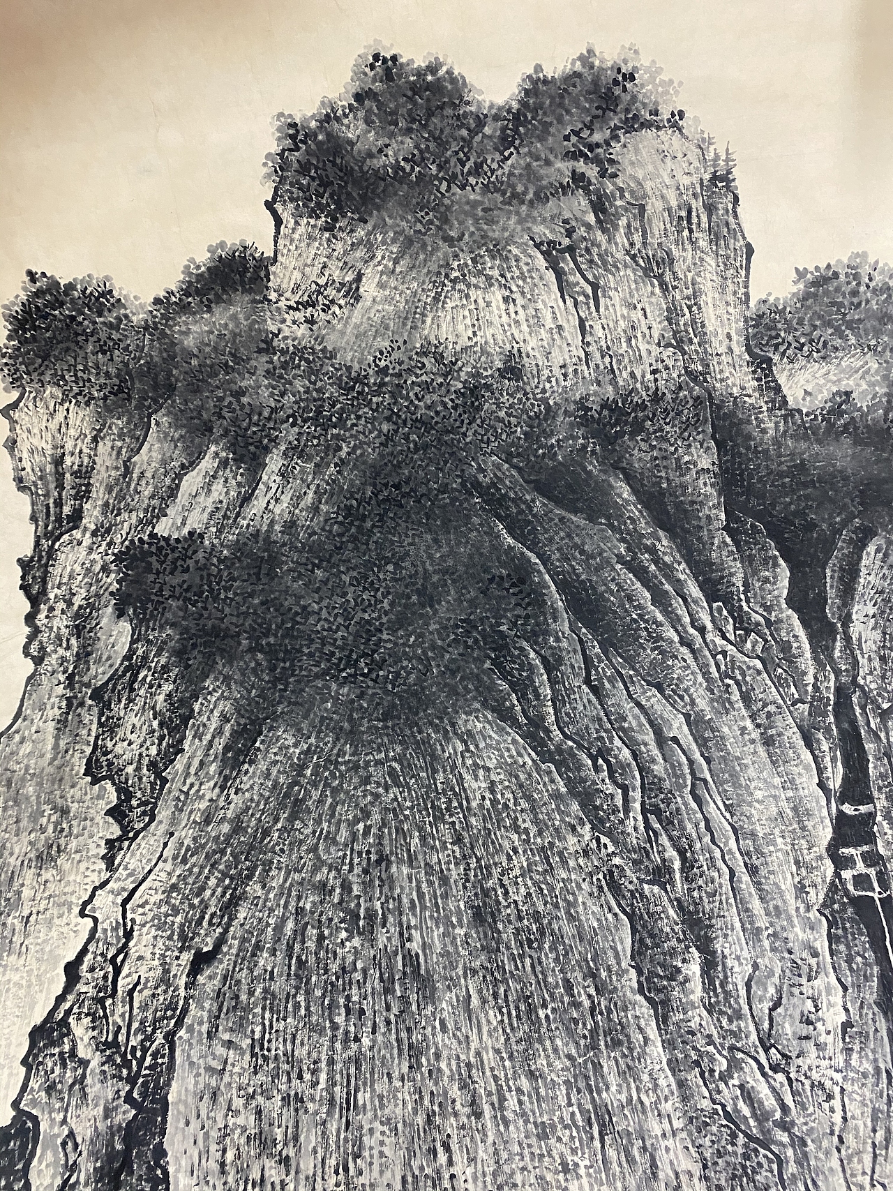 《溪山行旅图》纸本设色206*103