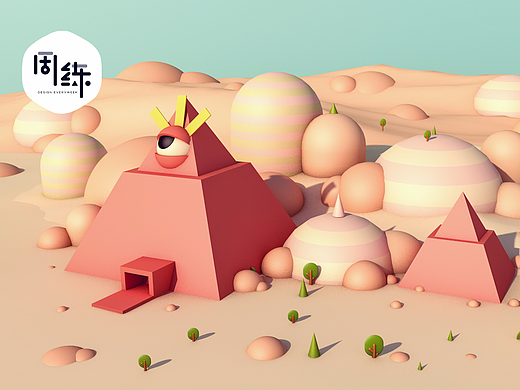 一周一练(第4季)第1周:低多边形(个人主页-ZMjQwNDAzMTI=) - 场景 - 站酷设计师杨云珊原创素材 - 站酷ZCOOL
