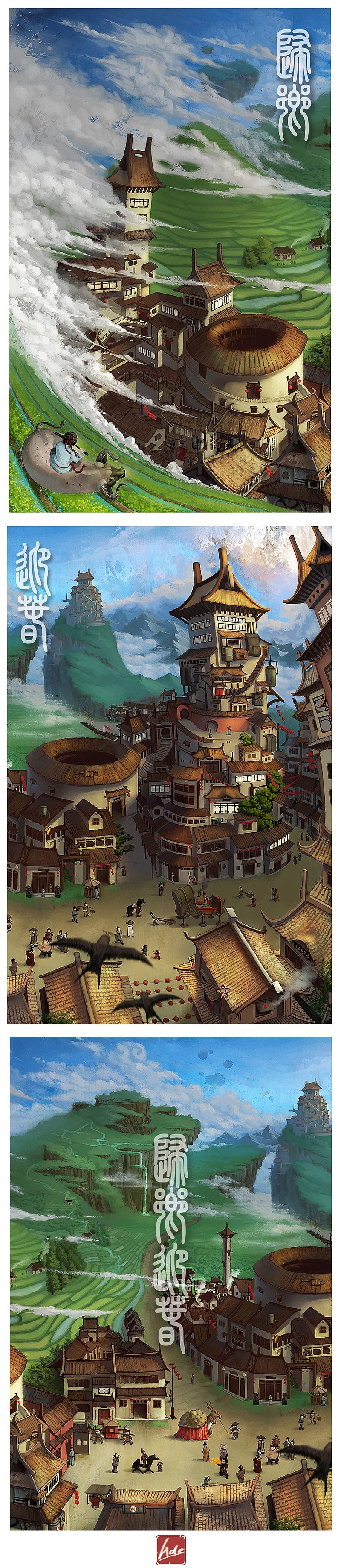 一些建筑类小结（图ZMjY4MjMyNDQ=） - 商业插画 - 站酷设计师Ade0328原创素材 - 站酷ZCOOL